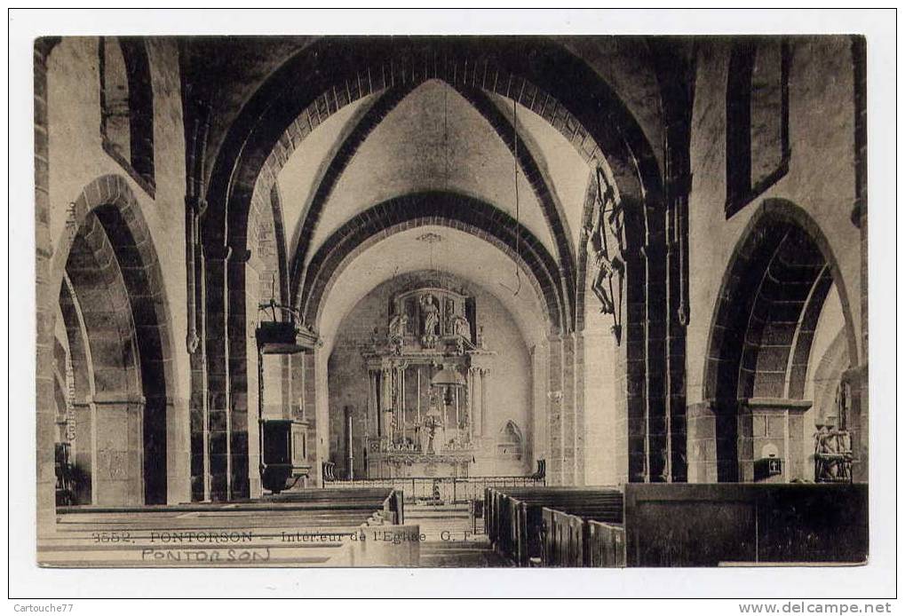 K9 - PONTORSON - Intérieur De L´église - Pontorson