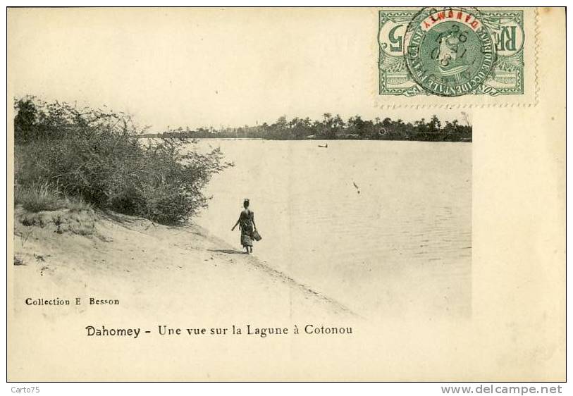 AFRIQUE - DAHOMEY - Vue Sur La Lagune à Cotonou - Dahomey
