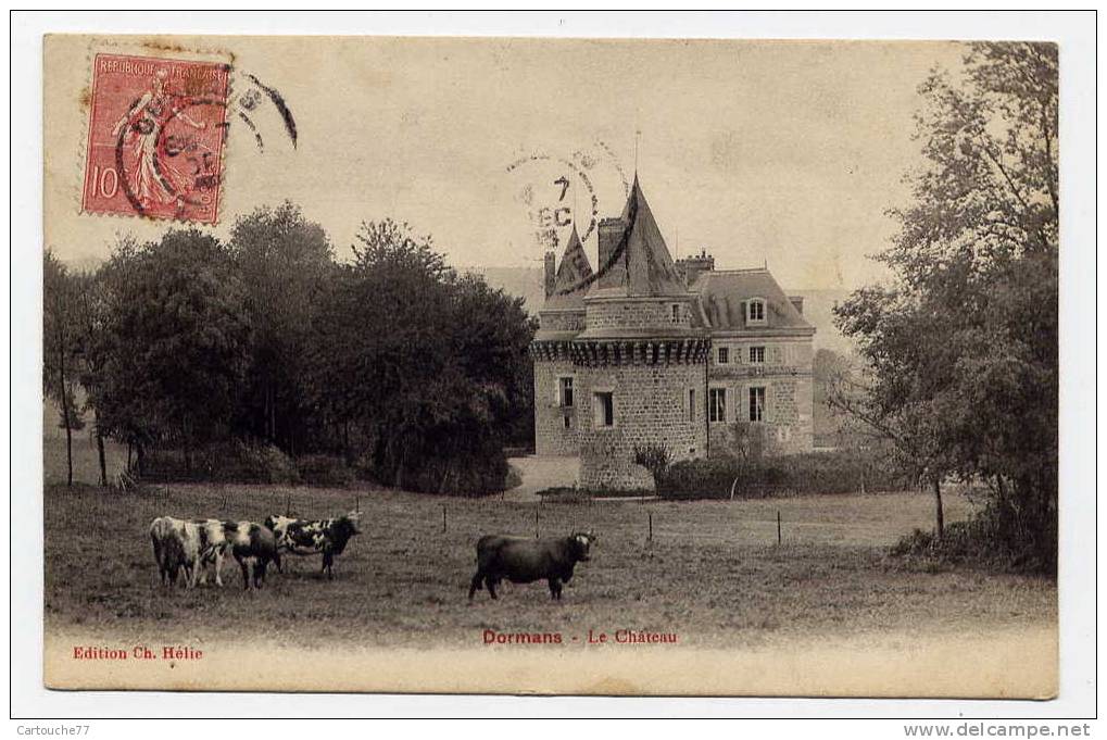 K9 - DORMANS - Le Château (Jolie Carte De 1905) - Dormans