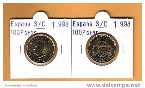 ESPAÑA JUAN CARLOS I 100 PESETAS 1.998 SC/UNC     DL-2198 - 100 Pesetas