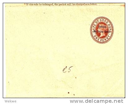 BEC001 / BECHUANALAND -  Cape-Streifband (wrapper)  überdruckt Brit.Bechuanaland - 1885-1964 Bechuanaland Protectorate