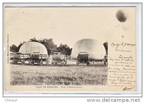 CAMP DE CHALONS PARC AEROSTATION VUE DE BALLONS - Camp De Châlons - Mourmelon