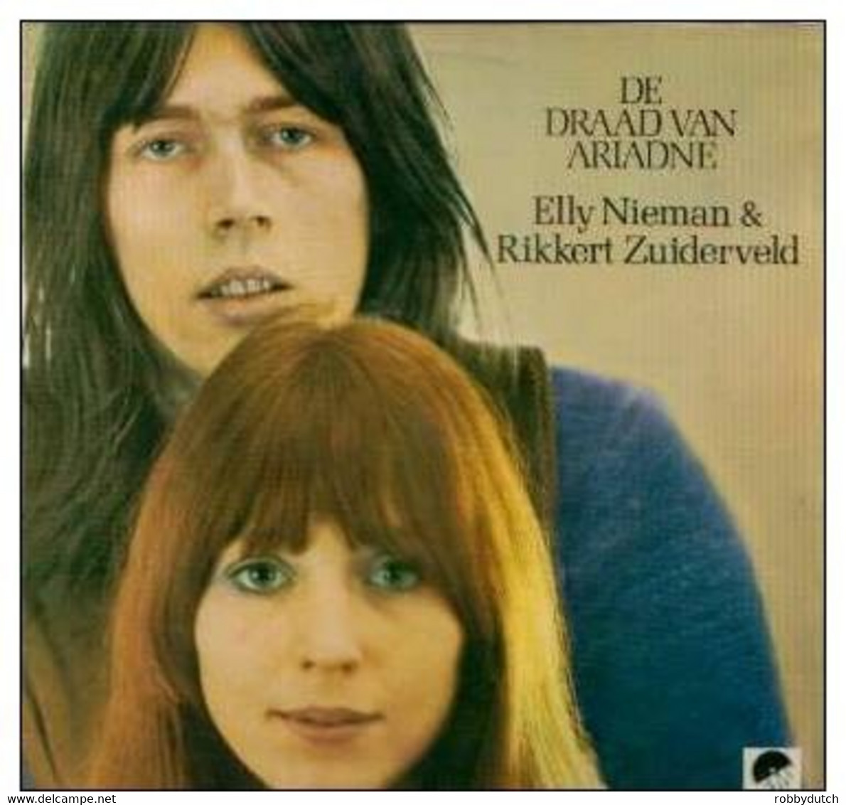 * LP * ELLY NIEMAN & RIKKERT ZUIDERVELD - DE DRAAD VAN ARIADNE (1971 Reissue On Super Sound) - Country & Folk