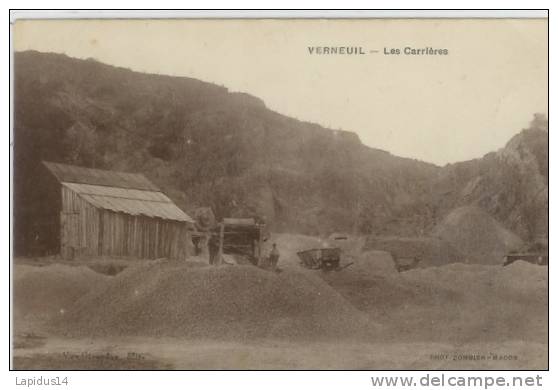 541 C/CPA VERNEUIL 27) LES CARRIERES - Verneuil-sur-Avre