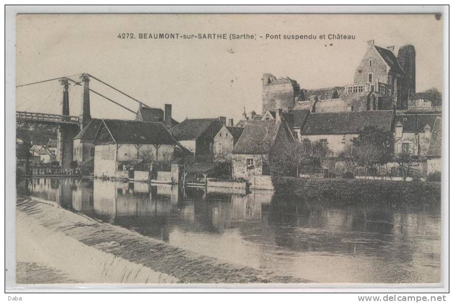 BEAUMONT SUR SARTHE. - Beaumont Sur Sarthe