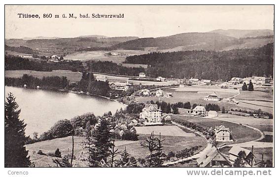 D  J 33     TITISEE   BAD SCHWARZWALD    Non écrite - Titisee-Neustadt