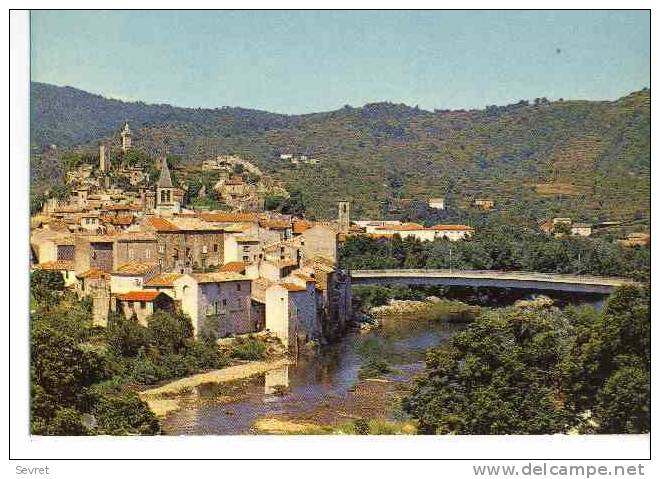 SAINT-AMBROIX. - Vue Générale Et Le Nouveau Pont. - Saint-Ambroix