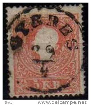 1858. OPM. 5 Kr. With Gyeres Postmark - Used Stamps