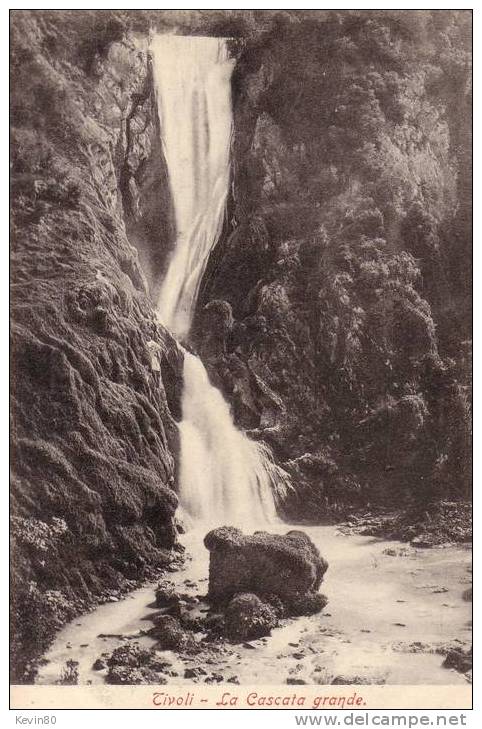 ITALIE TIVOLI La Cascata Grande - Tivoli