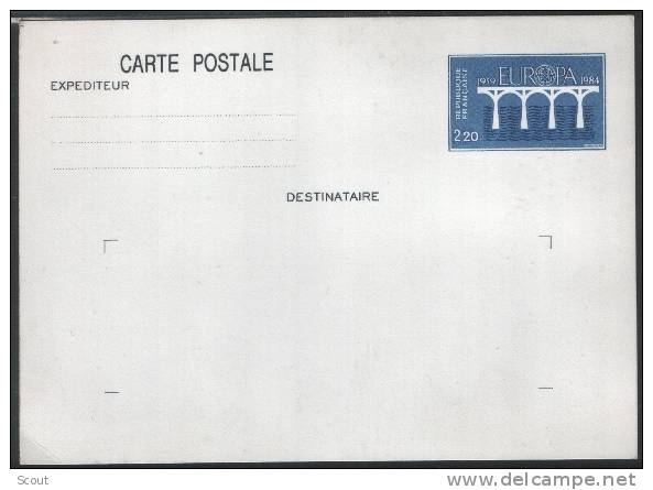 FRANCIA - FRANCE - 1984 - EUROPA - CARTOLINA ** - 1984