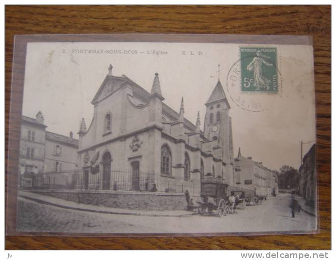 FONTENAY SOUS BOIS - L'église - Fontenay Sous Bois