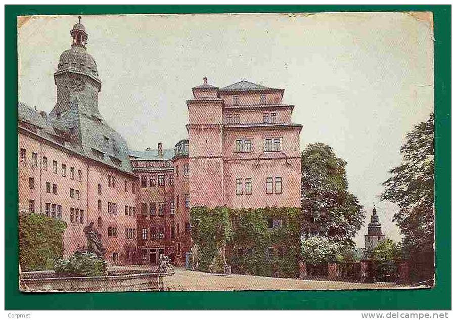 GERMANY - VF SONDERSHAUSEN, SCHLOSS-HOF. - 1916 POSTCARD Sent To AUSTIN - TEXAS - Sondershausen