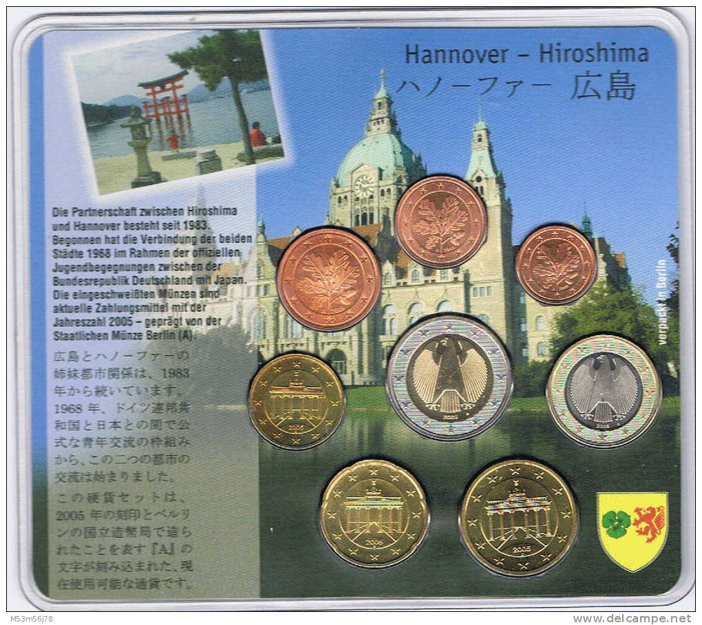 KMS In Euro 2005- Städtefreundschaft Hannover-Hiroshima - Alemania