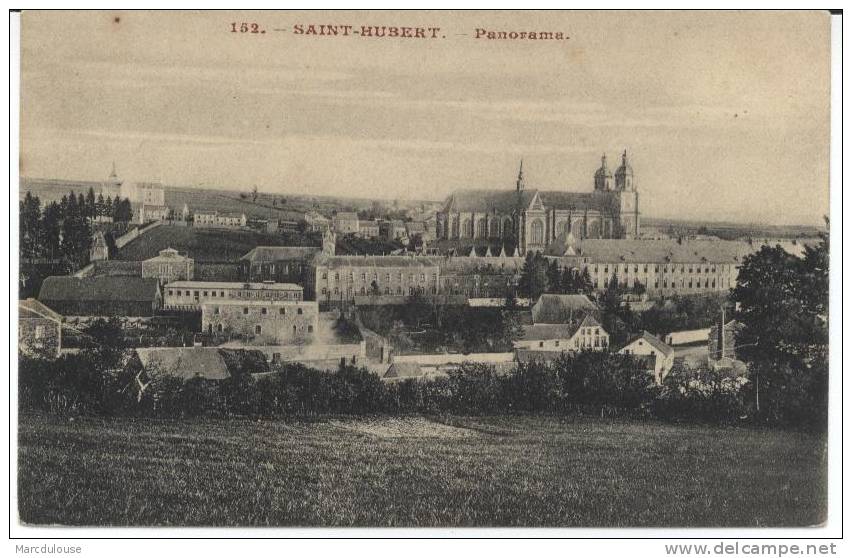 Saint-Hubert. Panorama. Timbre - Postzegel N° 53. - Saint-Hubert