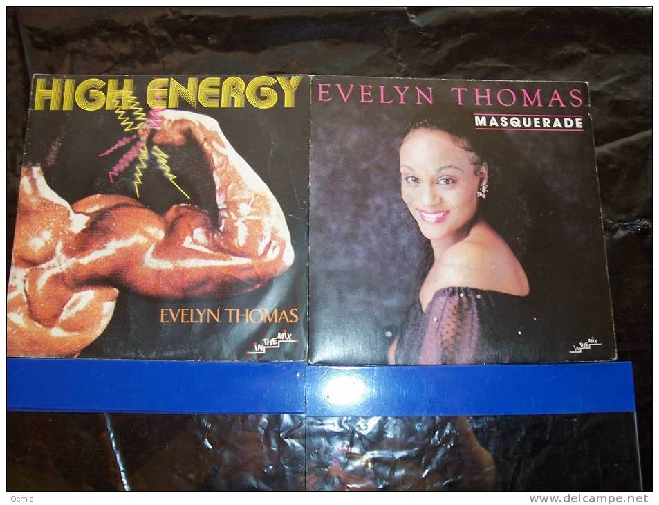 LOT DE  2 VINYLES  45 TOURS DE  EVELYN  THOMAS - Soul - R&B