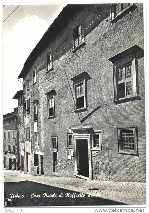 Italia.Urbino.Casa Natale Di R.Sanzio. - Urbino