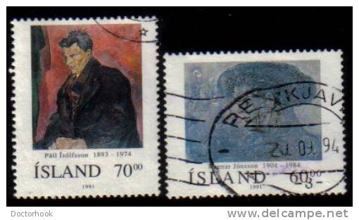 ICELAND    Scott: # 743-4  VF USED - Used Stamps