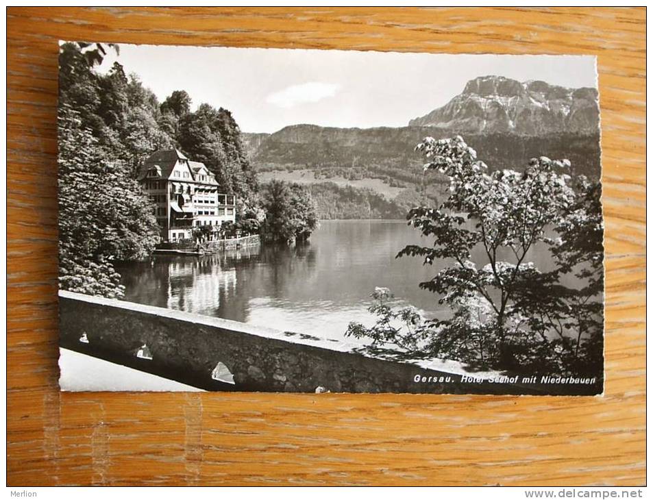 Gersau Hotel Seehof SZ-CH FOTO -AK  1950´s  VF   D14630 - Gersau