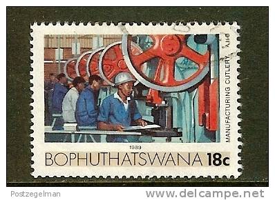 BOP 1989 Used Stamp(s) Industry 18c 222 - Bophuthatswana