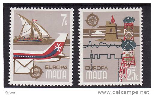 Malte Yv.583/4 Neufs** - 1979