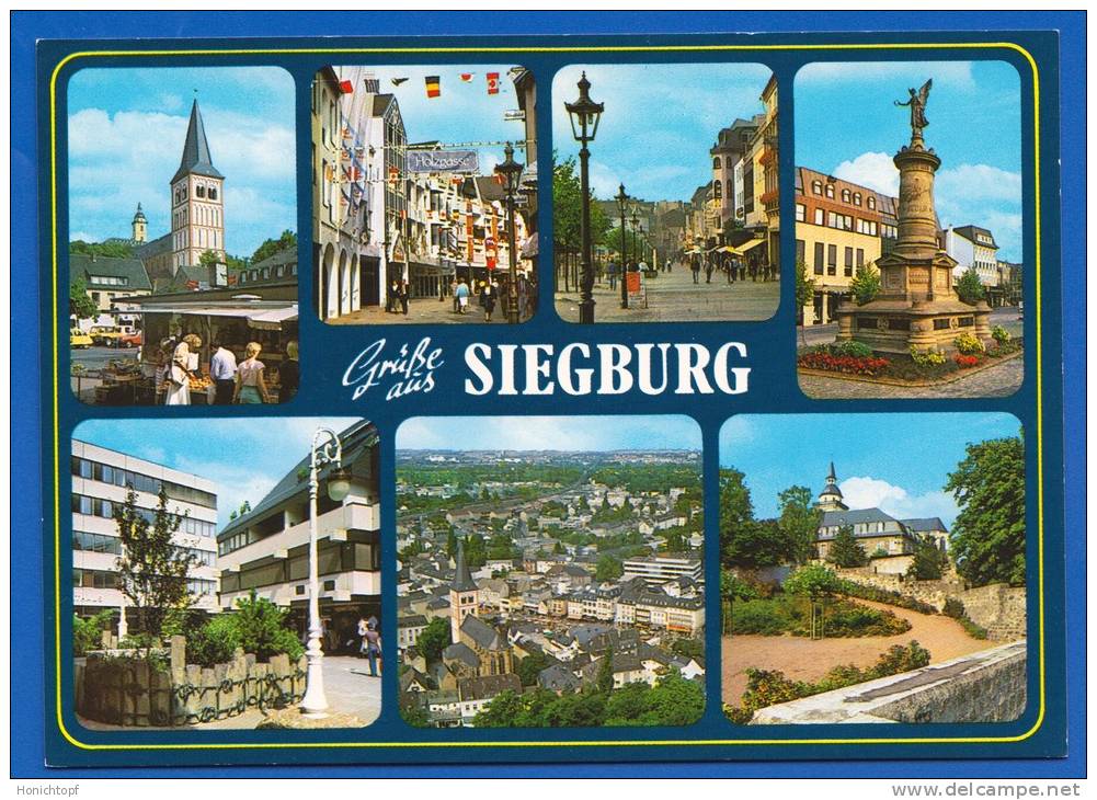 Deutschland; Siegburg; Mehrbildkarte - Siegburg