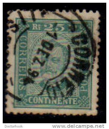 PORTUGAL   Scott: # 71a   F-VF USED - Usado