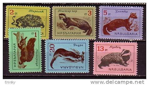 L1416 - BULGARIE BULGARIA Yv N°1176/81 ** ANIMAUX ANIMALS - Unused Stamps