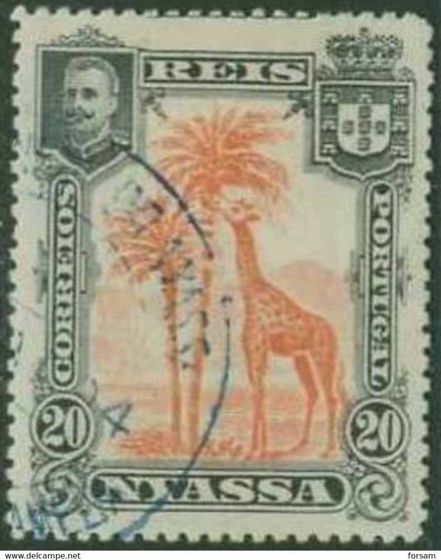 NYASSA..1901..Michel # 31...used. - Nyassa