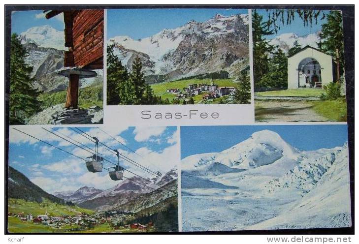 CP De SAAS-FEE " Saas-fee 1790 Wallis " . - Saas-Fee