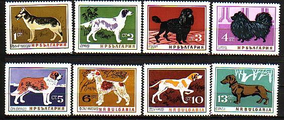 BULGARIA / BULGARIE / BULGARIEN - 1964  - Dogs - 8v ** - Ungebraucht