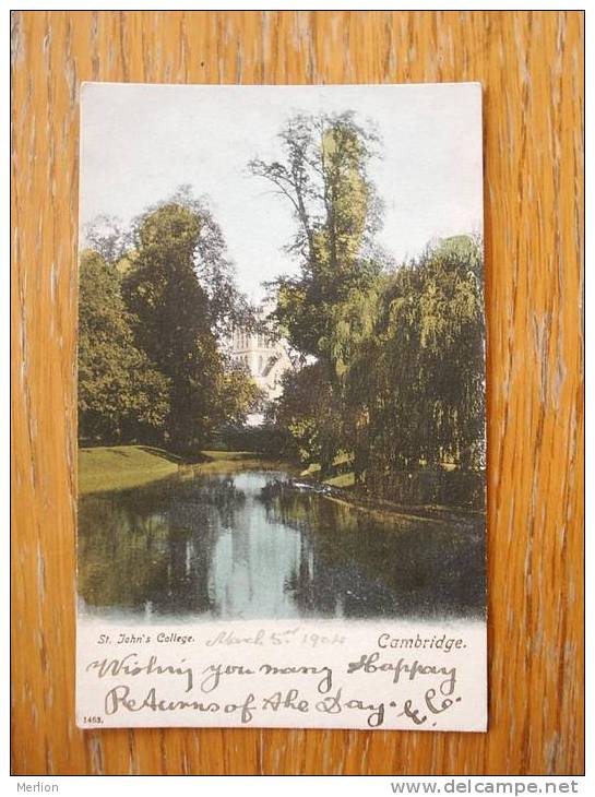 St.Johns College Cambridge    VF 1910´s    D16436 - Cambridge