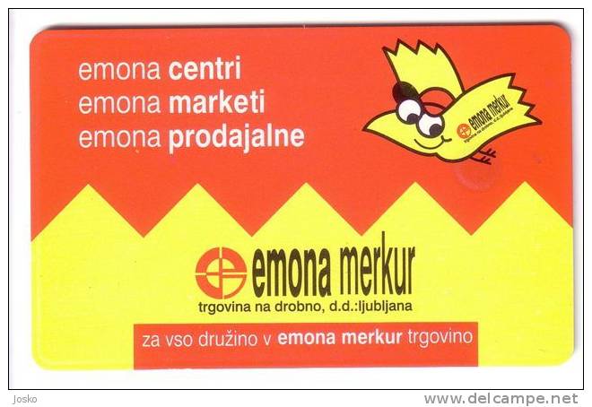 FAKSIMILE - Emona Merkur  ( Slovenia Rare Card - 19.927 Ex.) - Slovenia