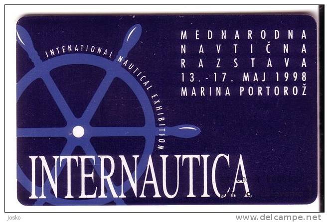 INTERNAUTICA - International Fair ( Slovenia Impulz Chip Card ) *** Foire - Messe - Feria - Fiera - Mart - Trade Event * - Slovenia