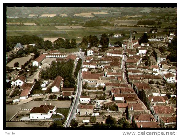 64 - BIDACHE -Vue Aérienne - Dos Divisé - Non Voyagé  SPADEM EDITEUR-Carte Dentelée Ref 98 - Bidache