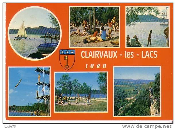 CLAIRVAUX LES LACS -  6 Vues  -  N°  C 39 154 14 - Clairvaux Les Lacs