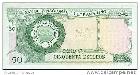 MOZAMBIQUE  50 ESCUDOS (1976)  27-10-1970  KM#116  PLANCHA/UNC   DL-3255 - Mozambique