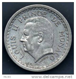 Monaco 1 Franc Sans Date (1943) Ttb - 1949-1956 Francos Antiguos