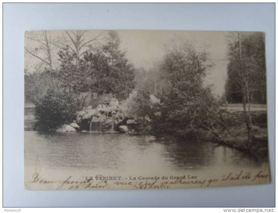 LE VESINET - LA CASCADE DU GRAND LAC - Villepreux