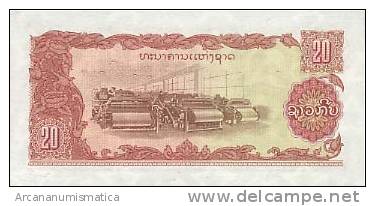 LAOS  20 KIP 1979  KM#28   PLANCHA/UNC    DL-3341 - Laos