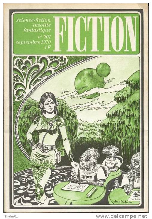 REVUE FICTION  N° 201 " OPTA"  DE 1970 - Fiction