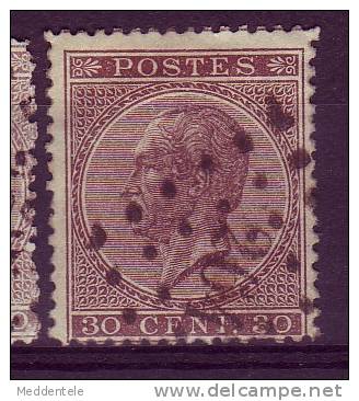 N° 19 LP 264 NAMUR  Nipa +0***TB*** - 1865-1866 Profiel Links