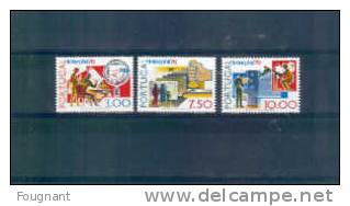 PORTUGAL:1976:Série 1293/5 N.S.C."Interphil 76".Exposition Philatélique Internationale De Philadelphie. - Unused Stamps