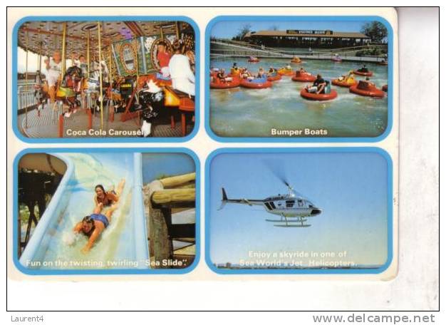 Helicopter Postcard - Carte Sur Les Helicopteres - Helikopters