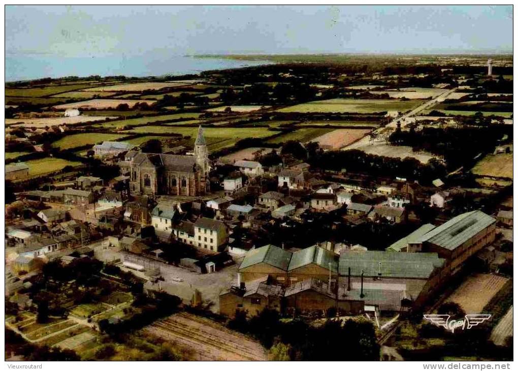 CPSM. ST MICHEL CHEF CHEF. VUE GENERALE. DENTELLEE. - Saint-Michel-Chef-Chef