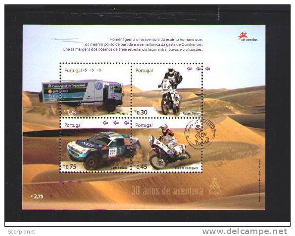 DAKAR 2008 30er Edition =NO REALIZED, En Bloc Neuf PORTUGAL *sp610 - Motorbikes