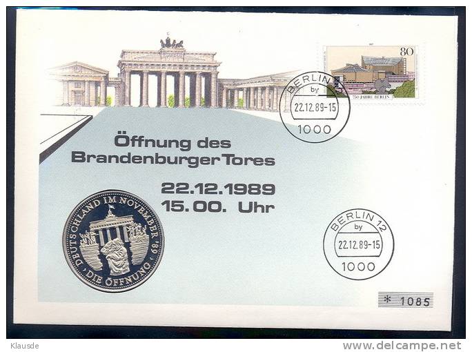 Öffnung Des Brandenburger Tores 1989 - Commemorative