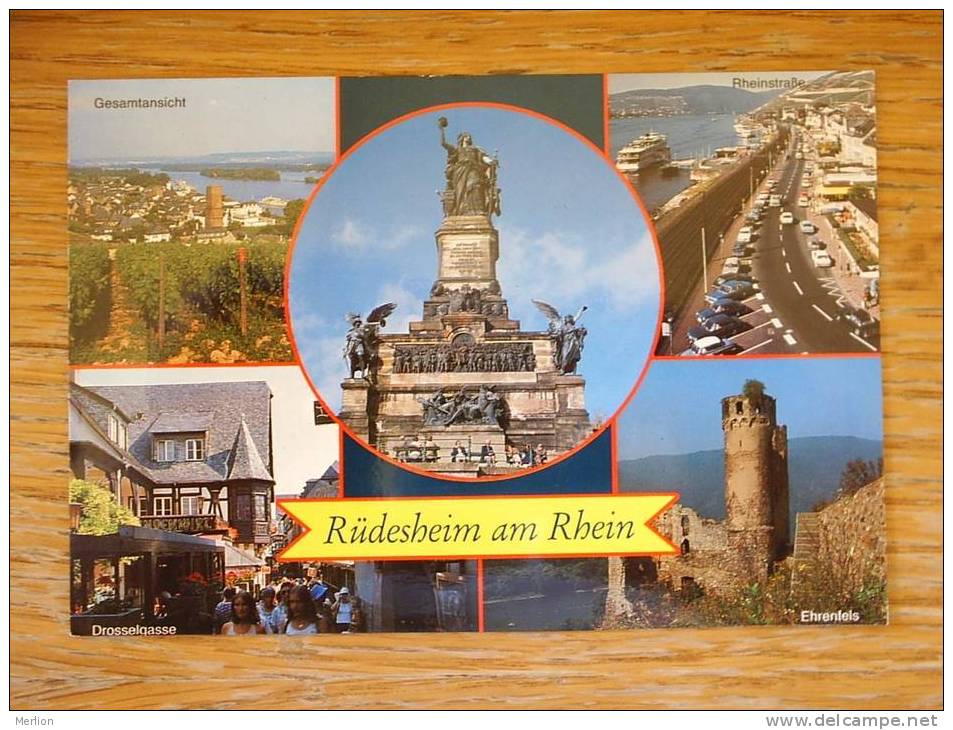 Rüdesheim Am Rhein Niederwald Denkmal -    VF   D17343 - Dortmund