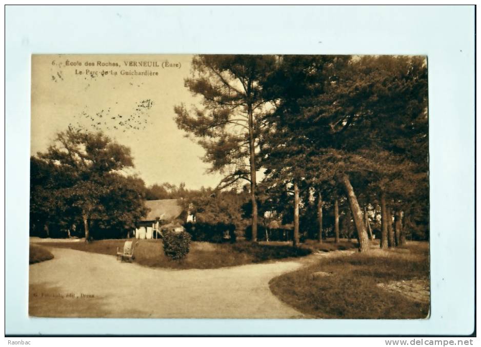 CPA----27----Verneuil ----PARC De La GUICHARDIERE - Verneuil-sur-Avre