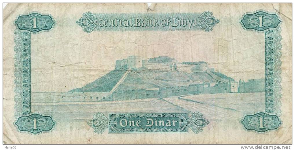 Libye - 1 Dinar - - Libya