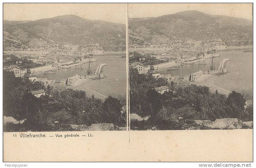 CPA Stéréo VILLEFRANCHE - Stereoscope Cards